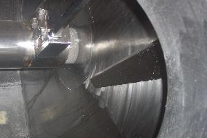 Drais 6,000 Ltr. Plow Mixer, Stainless Steel, Jacketed Shell