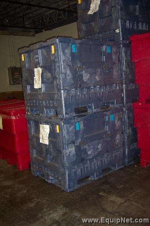 2,500 LB. Capacity Tote Dumper System/ K Tron Feeder