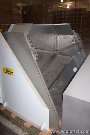 2,500 LB. Capacity Tote Dumper System/ K Tron Feeder