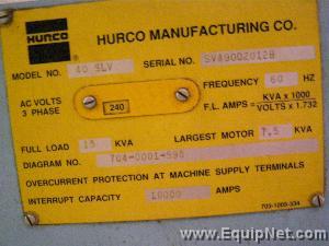 HURCO SPIRIT 40 SLV- VERTICAL MACHINING CENTER