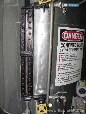 200G Stainless Steel Pressure Vessel, 50 PSI/F/V