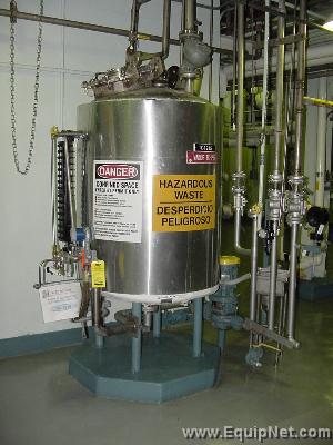 200G Stainless Steel Pressure Vessel, 50 PSI/F/V