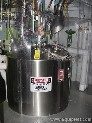 250 Gallon Alloy Fab. Stainless Steel Reactor
