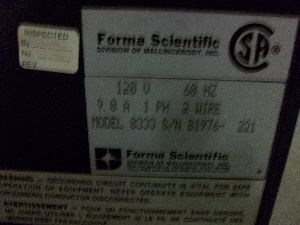 FormaScientific 8333 Cryogenic Freezer