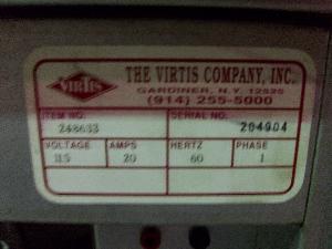 Virtis Freezemobile 5SL  Freeze Dryer