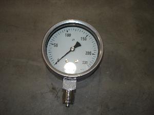 GAUGE,PRESSURE:0-230 PSI RANGE